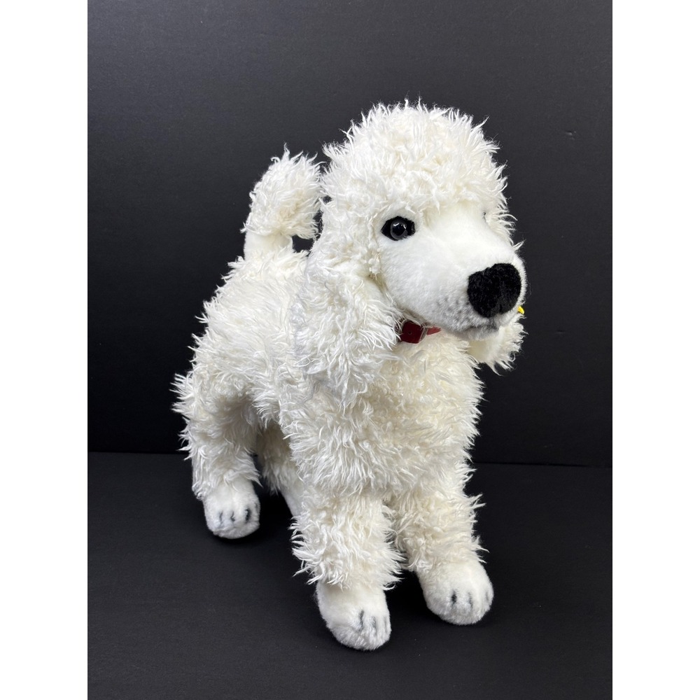 Steiff American Kennel Club White Poodle Plush FAO Schwarz 2004